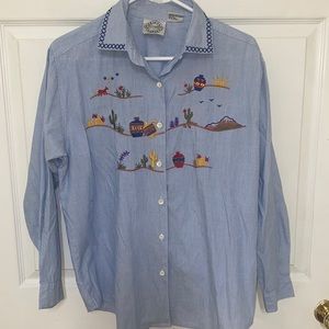 Vintage button down shirt